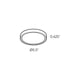 DALS - Slim Round Led Flush Mount - Lights Canada