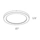 DALS - Slim Round Led Flush Mount - Lights Canada
