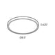 DALS - Slim Round Led Flush Mount - Lights Canada