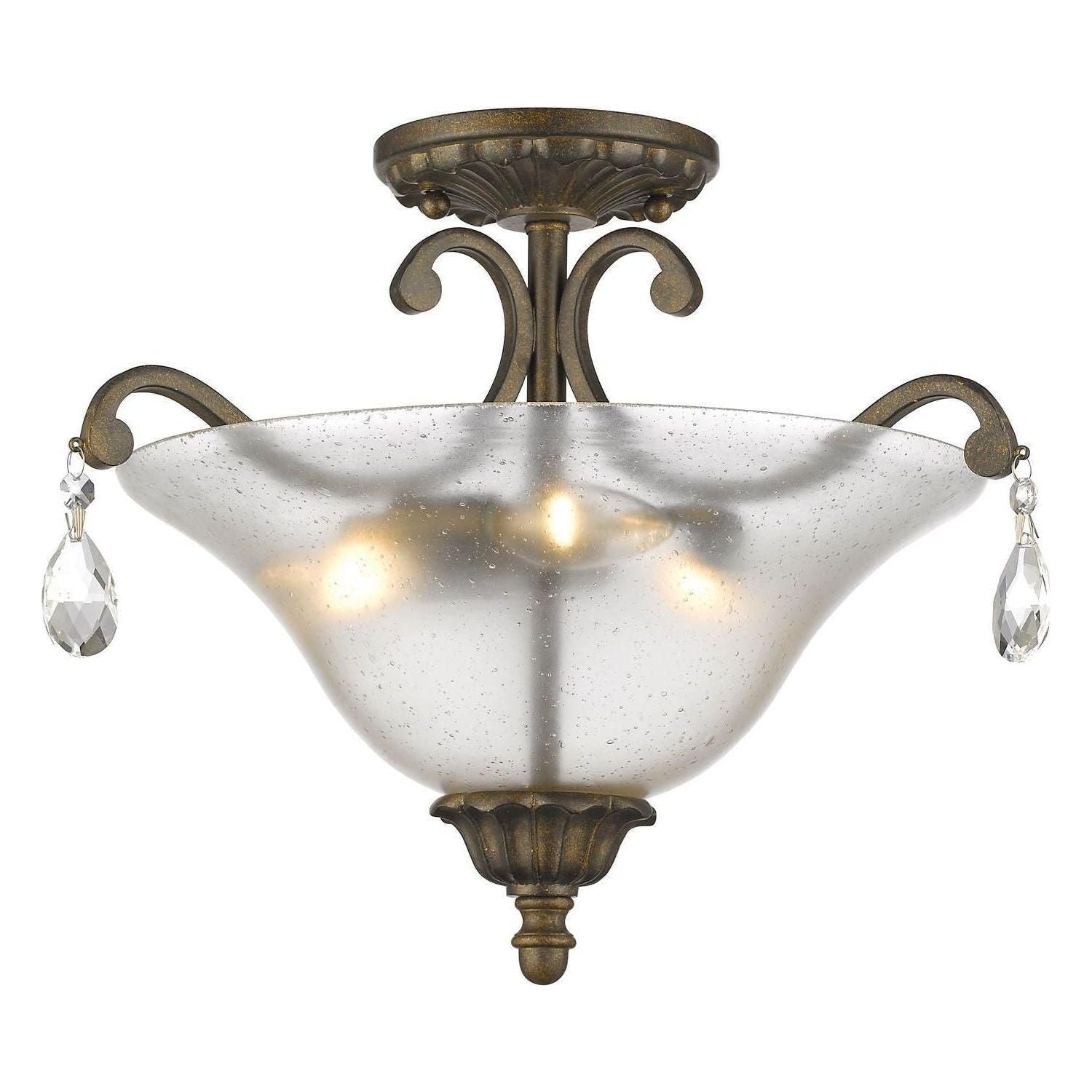 Z-Lite - Melina Semi Flush Mount - Lights Canada