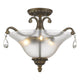 Z-Lite - Melina Semi Flush Mount - Lights Canada