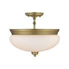 Z-Lite - Amon Semi Flush Mount - Lights Canada