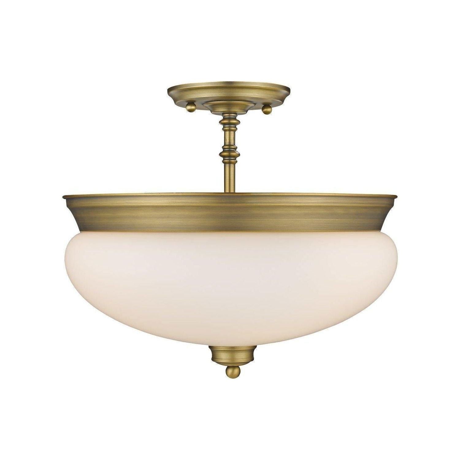 Z-Lite - Amon Semi Flush Mount - Lights Canada