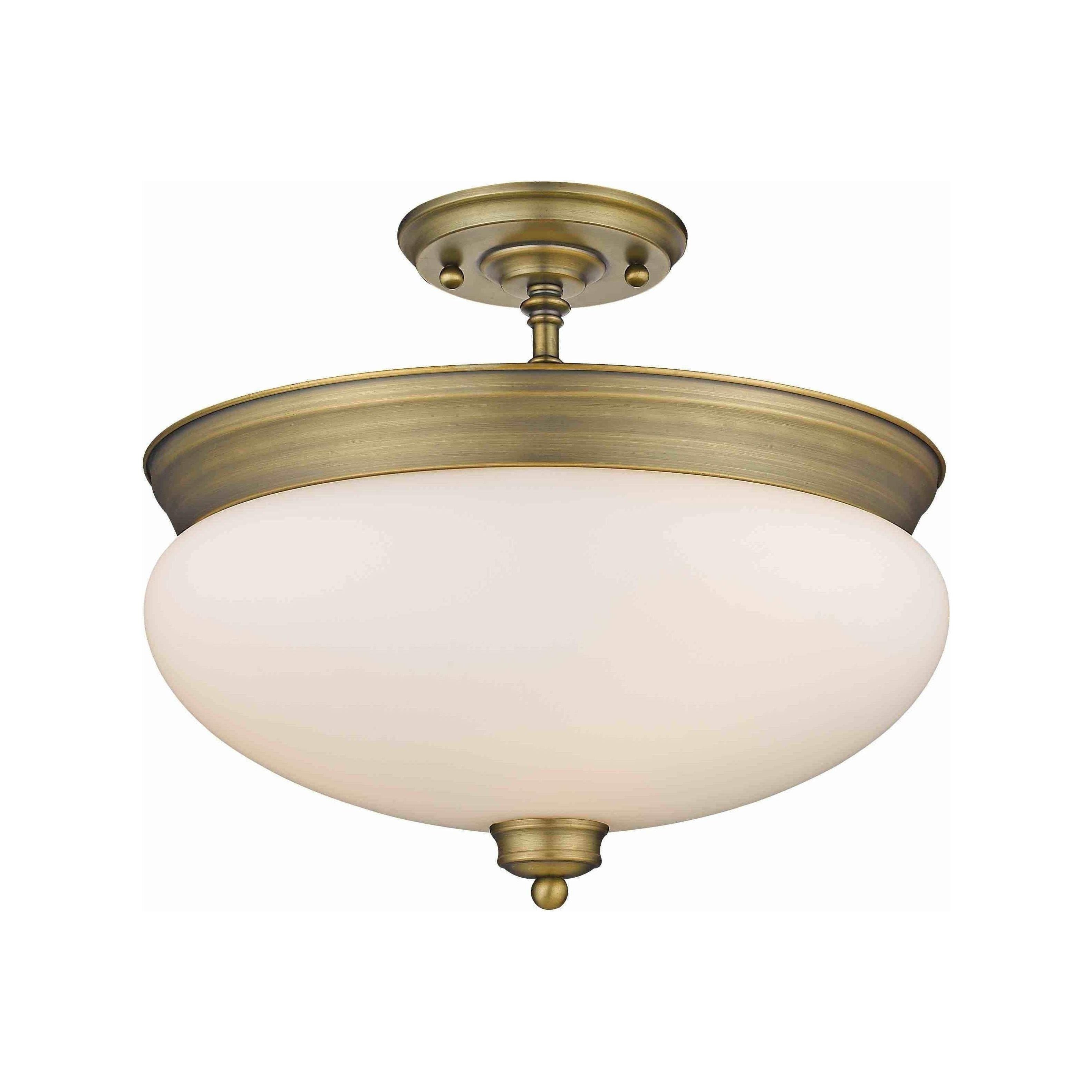Z-Lite - Amon Semi Flush Mount - Lights Canada
