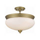 Z-Lite - Amon Semi Flush Mount - Lights Canada