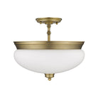 Z-Lite - Amon Semi Flush Mount - Lights Canada