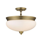Z-Lite - Amon Semi Flush Mount - Lights Canada