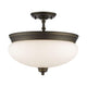 Z-Lite - Amon Semi Flush Mount - Lights Canada