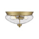 Z-Lite - Amon Flush Mount - Lights Canada