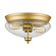 Z-Lite - Amon Flush Mount - Lights Canada