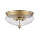 Z-Lite - Amon Flush Mount - Lights Canada
