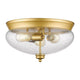 Z-Lite - Amon Flush Mount - Lights Canada