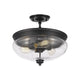 Z-Lite - Amon Semi Flush Mount - Lights Canada