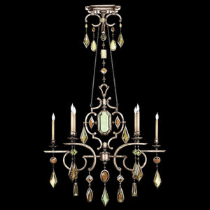 Fine Art Handcrafted Lighting - Encased Gems Chandelier - Lights Canada