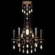 Fine Art Handcrafted Lighting - Encased Gems Chandelier - Lights Canada