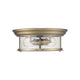 Z-Lite - Sonna Flush Mount - Lights Canada