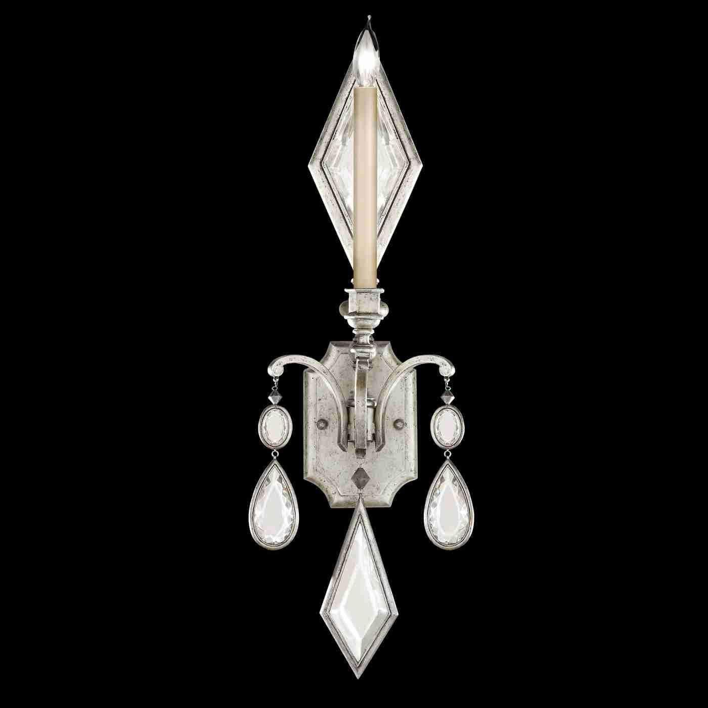 Fine Art Handcrafted Lighting - Encased Gems Sconce - Lights Canada