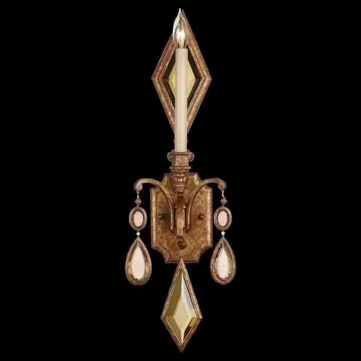 Fine Art Handcrafted Lighting - Encased Gems Sconce - Lights Canada