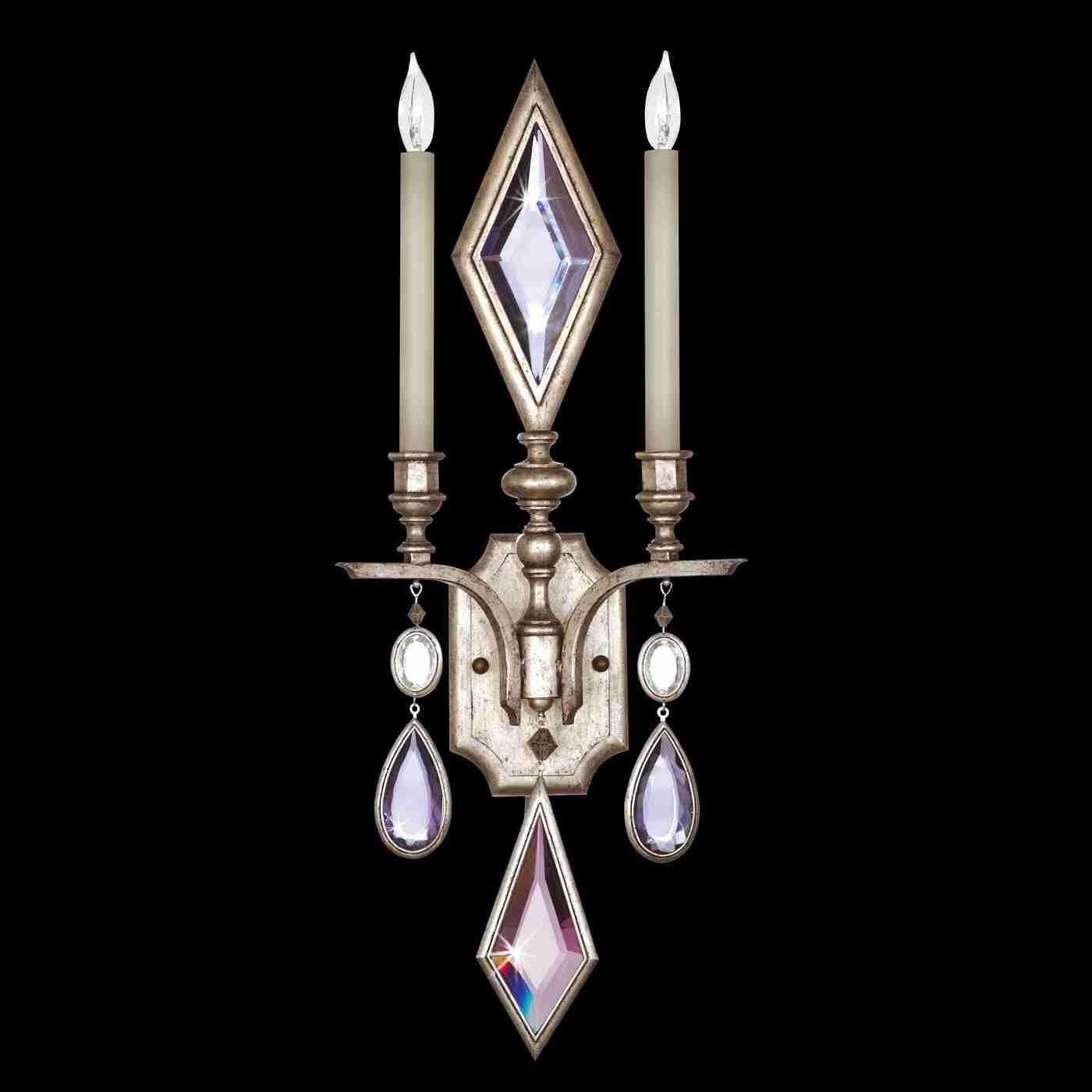 Fine Art Handcrafted Lighting - Encased Gems Sconce - Lights Canada