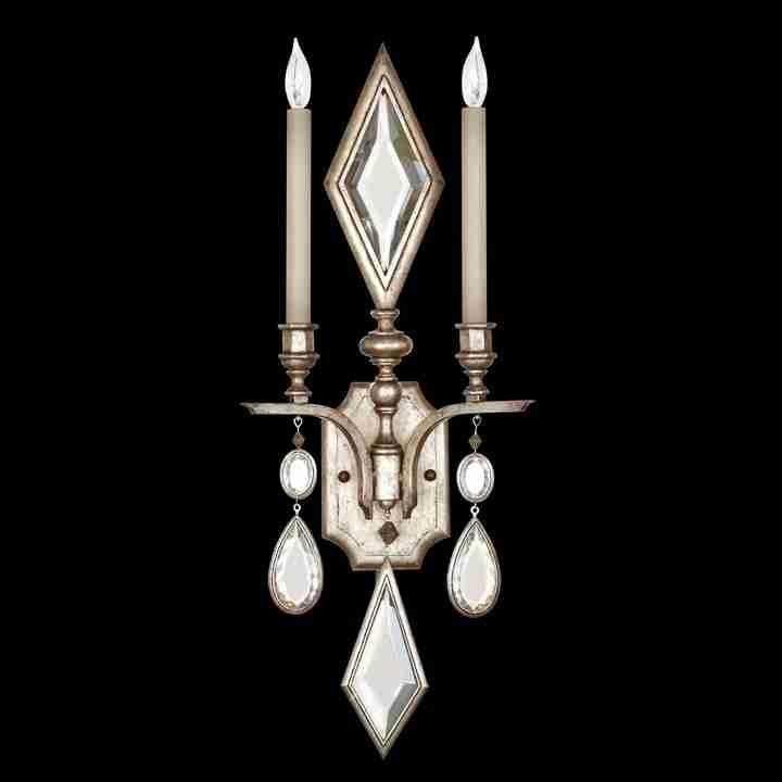 Fine Art Handcrafted Lighting - Encased Gems Sconce - Lights Canada
