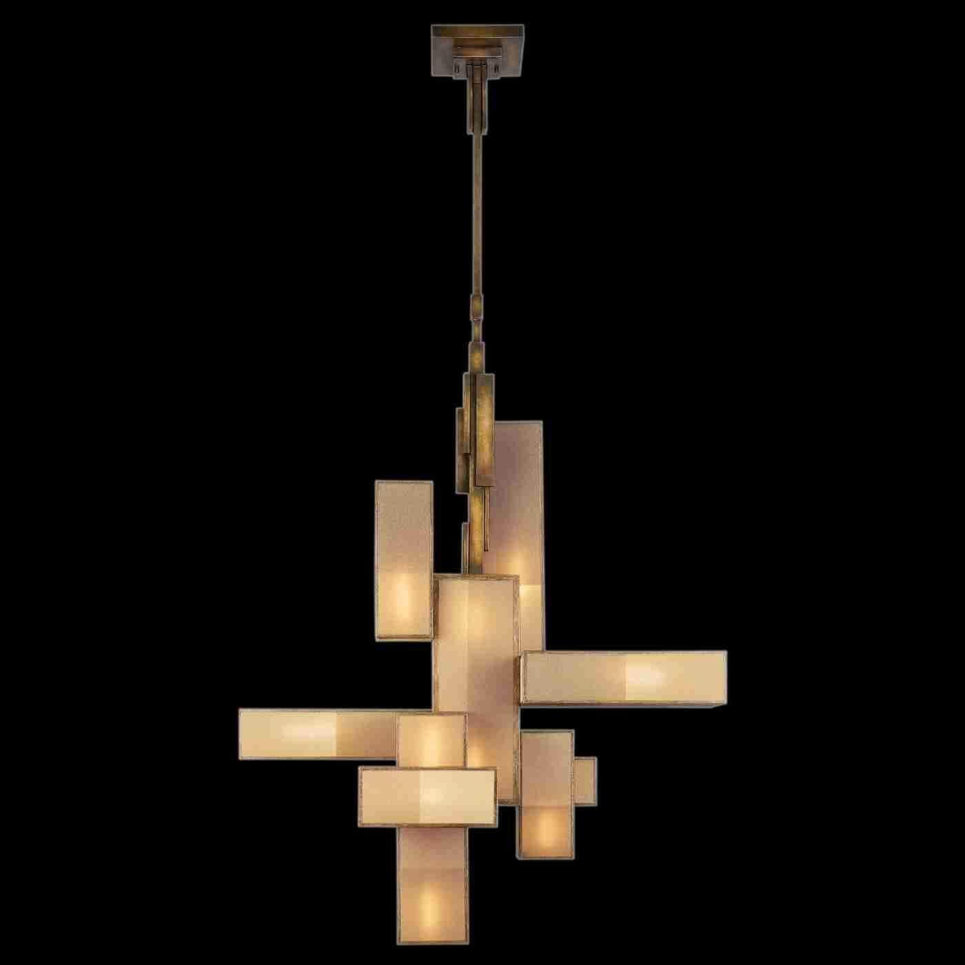 Fine Art Handcrafted Lighting - Perspectives Chandelier - Lights Canada