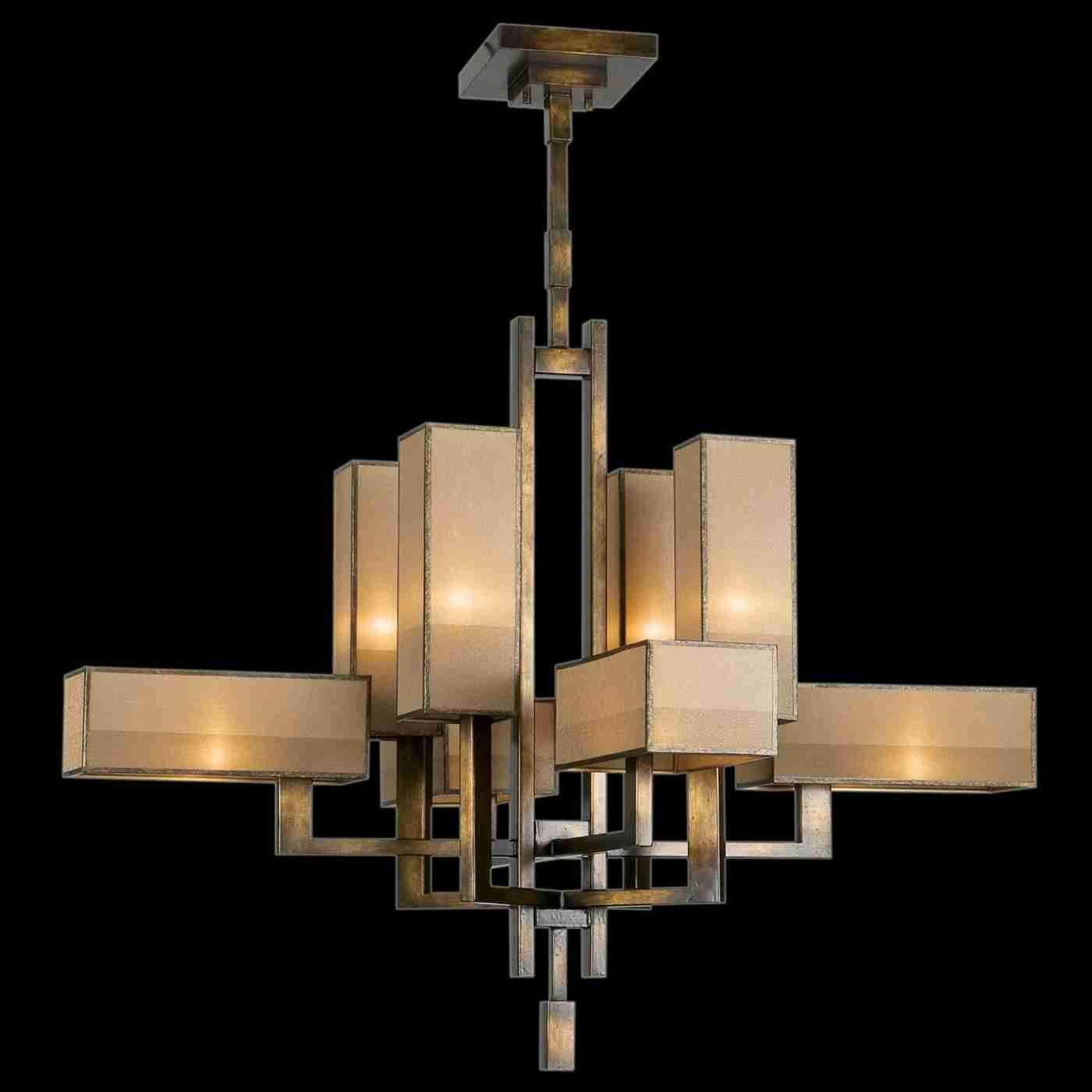 Fine Art Handcrafted Lighting - Perspectives Chandelier - Lights Canada