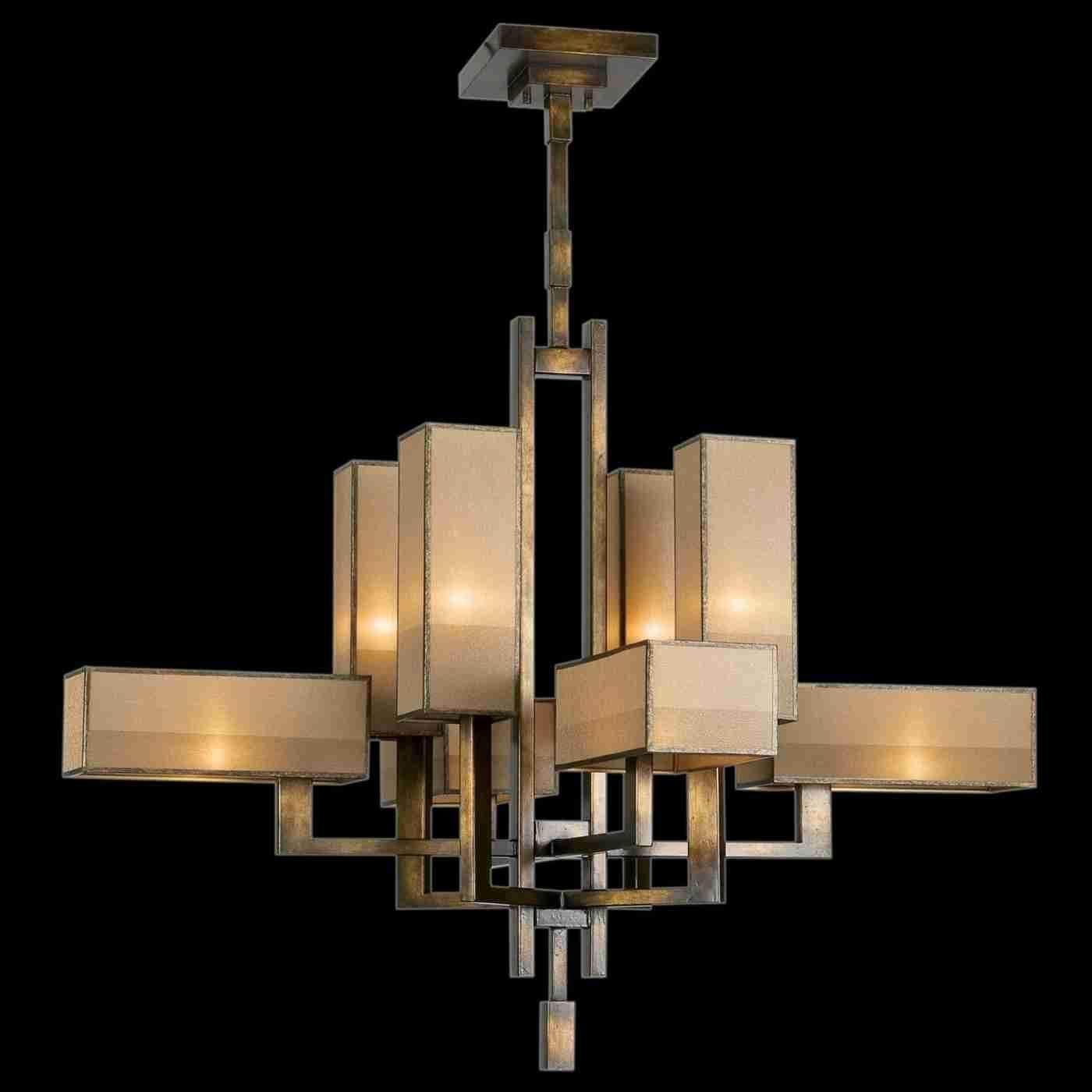 Fine Art Handcrafted Lighting - Perspectives Chandelier - Lights Canada