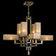 Fine Art Handcrafted Lighting - Perspectives Chandelier - Lights Canada
