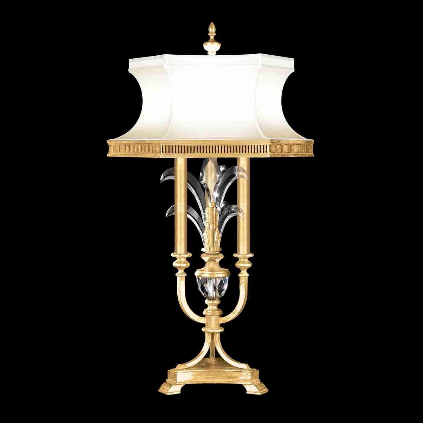 Fine Art Handcrafted Lighting - Beveled Arcs Table Lamp - Lights Canada