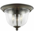 Generation Lighting - Belton 3-Light Flush Mount - Lights Canada