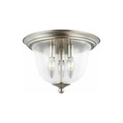 Generation Lighting - Belton 3-Light Flush Mount (with Bulbs) - Lights Canada