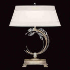 Fine Art Handcrafted Lighting - Crystal Laurel Table Lamp - Lights Canada