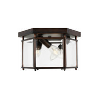 Bretton 3-Light Flush Mount