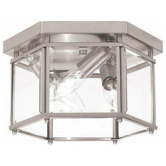Generation Lighting - Bretton 3-Light Flush Mount - Lights Canada