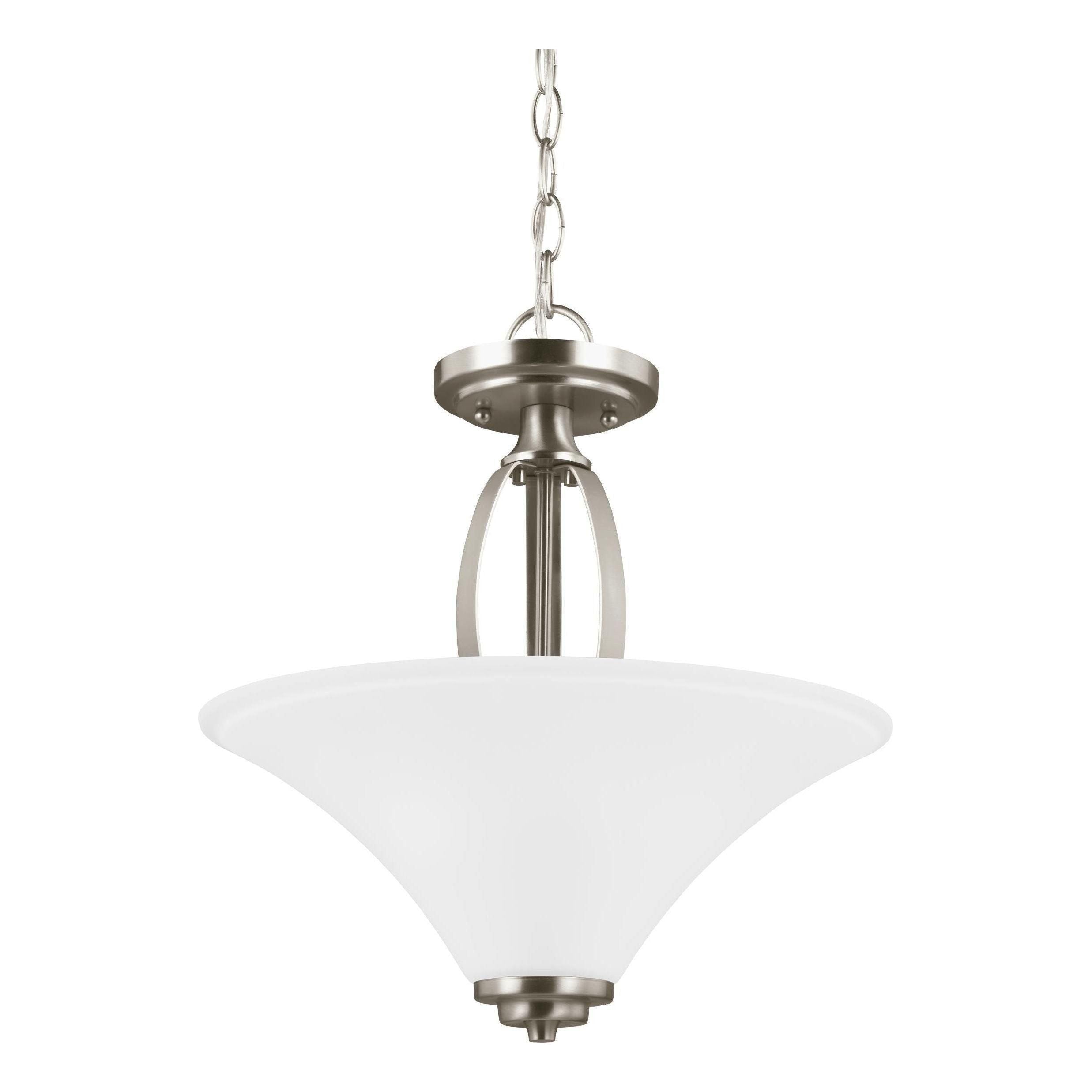Generation Lighting - Metcalf Semi Flush Mount - Lights Canada