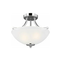 Geary Small 2-Light Convertible Semi Flush Mount