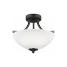 Generation Lighting - Geary Small 2-Light Convertible Semi Flush Mount - Lights Canada