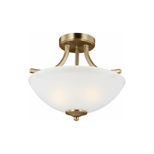 Generation Lighting - Geary Small 2-Light Convertible Semi Flush Mount - Lights Canada