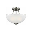 Generation Lighting - Geary Small 2-Light Convertible Semi Flush Mount - Lights Canada