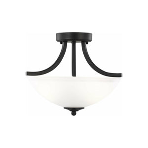 Generation Lighting - Geary Small 2-Light Convertible Semi Flush Mount (with Bulbs) - Lights Canada