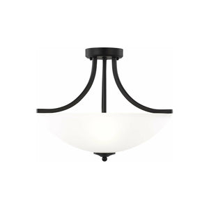 Generation Lighting - Geary Medium 3-Light Convertible Semi Flush Mount - Lights Canada