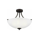 Generation Lighting - Geary Medium 3-Light Convertible Semi Flush Mount (with Bulbs) - Lights Canada