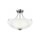 Generation Lighting - Geary Medium 3-Light Convertible Semi Flush Mount (with Bulbs) - Lights Canada