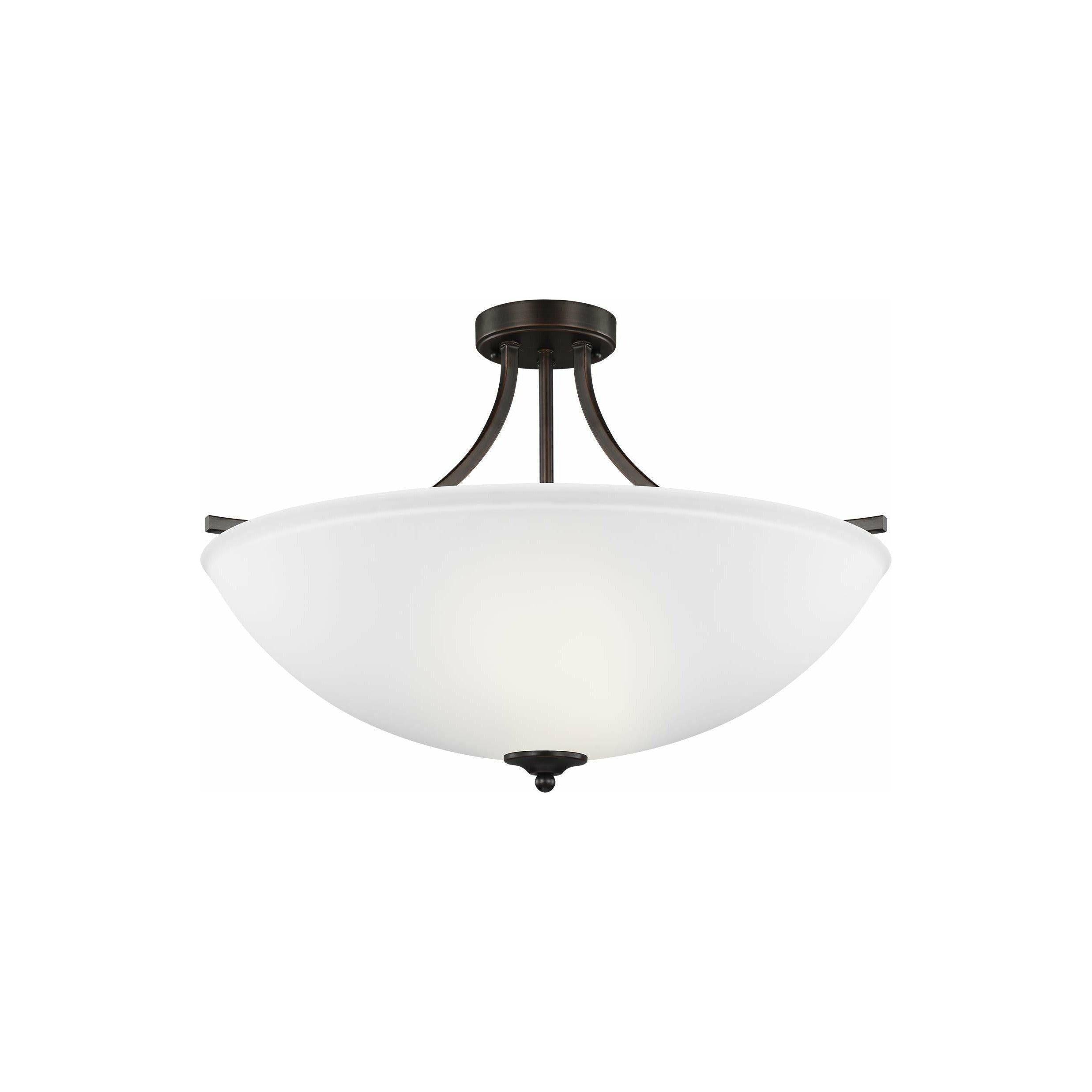 Generation Lighting - Geary Large 4-Light Convertible Semi Flush Mount - Lights Canada