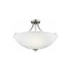 Generation Lighting - Geary Large 4-Light Convertible Semi Flush Mount (with Bulbs) - Lights Canada