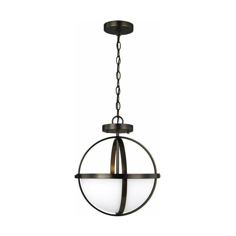 Generation Lighting - Alturas 2-Light Convertible Semi Flush Mount (with Bulbs) - Lights Canada