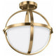 Generation Lighting - Alturas 2-Light Convertible Semi Flush Mount (with Bulbs) - Lights Canada
