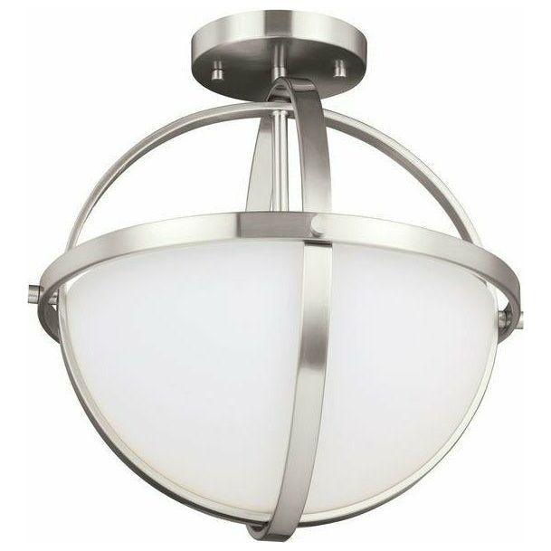 Generation Lighting - Alturas 2-Light Convertible Semi Flush Mount (with Bulbs) - Lights Canada