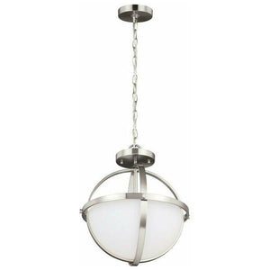 Generation Lighting - Alturas 2-Light Convertible Semi Flush Mount (with Bulbs) - Lights Canada