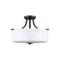 Canfield 3-Light Semi Flush Mount